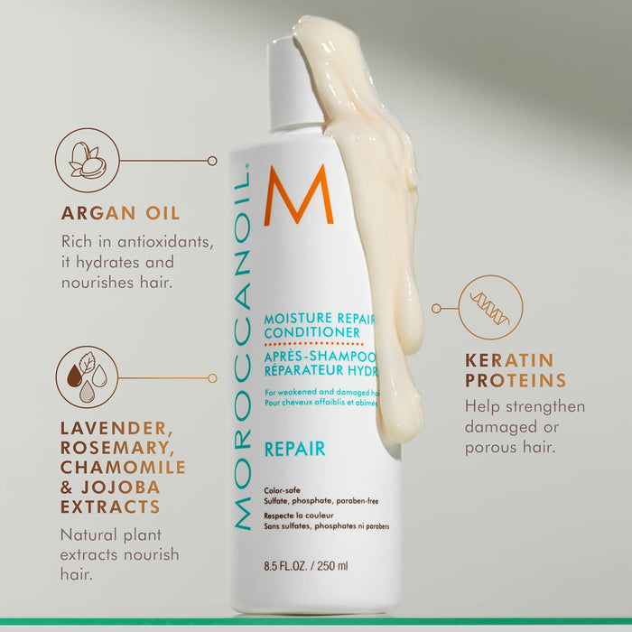 Moroccanoil Moisture Repair Shampoo and Conditioner Set 8.5oz.