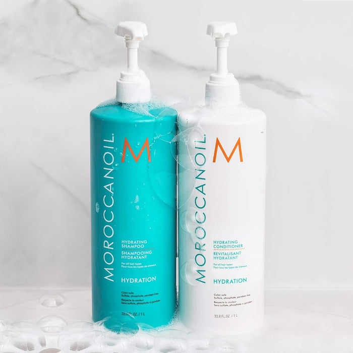 Moroccanoil Hydrating Shampoo & Conditioner Duo Liter