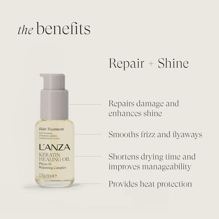 L'ANZA Keratin Healing Oil Hair Treatment