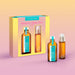 Moroccanoil Good-to-Glow Duo set on a gradient background