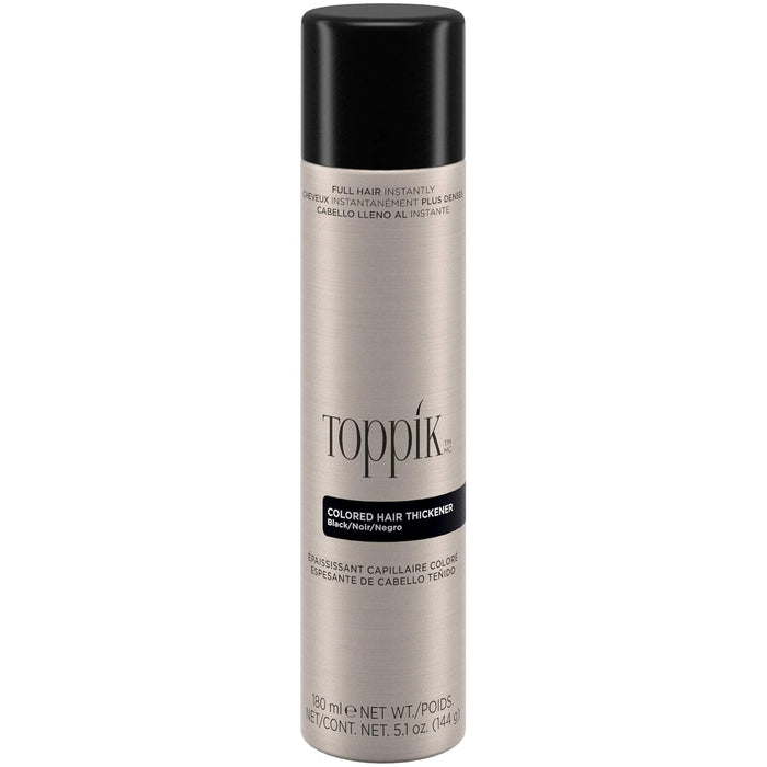 Toppik BLACK Thickening Colored Hair Spray 5.1 oz