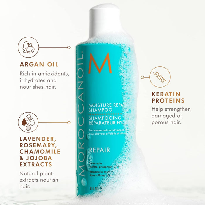 Moroccanoil Moisture Repair Shampoo and Conditioner Set 8.5oz.