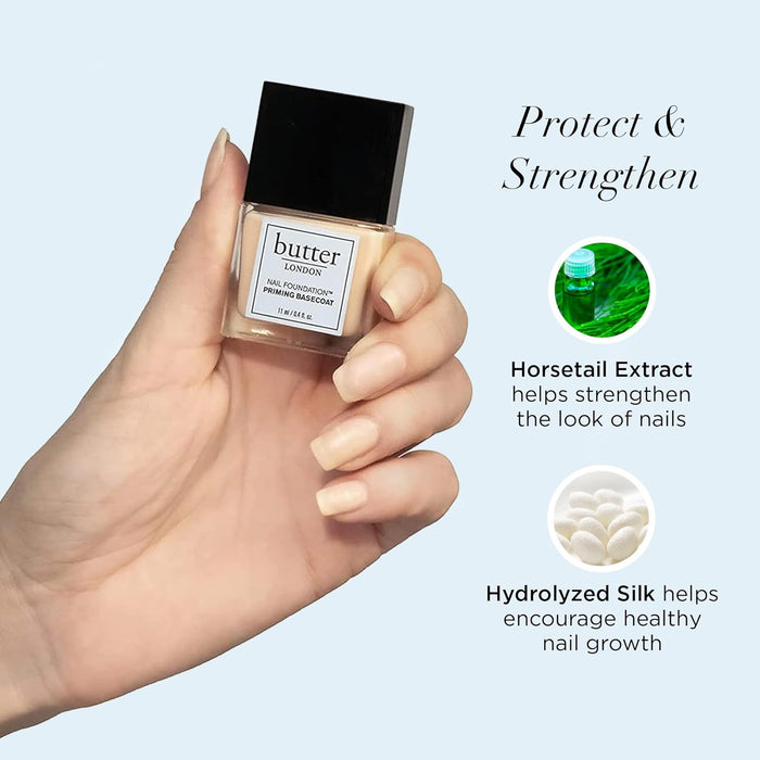 Butter LONDON Nail Foundation Priming Basecoat - Sheer 0.4 fl oz