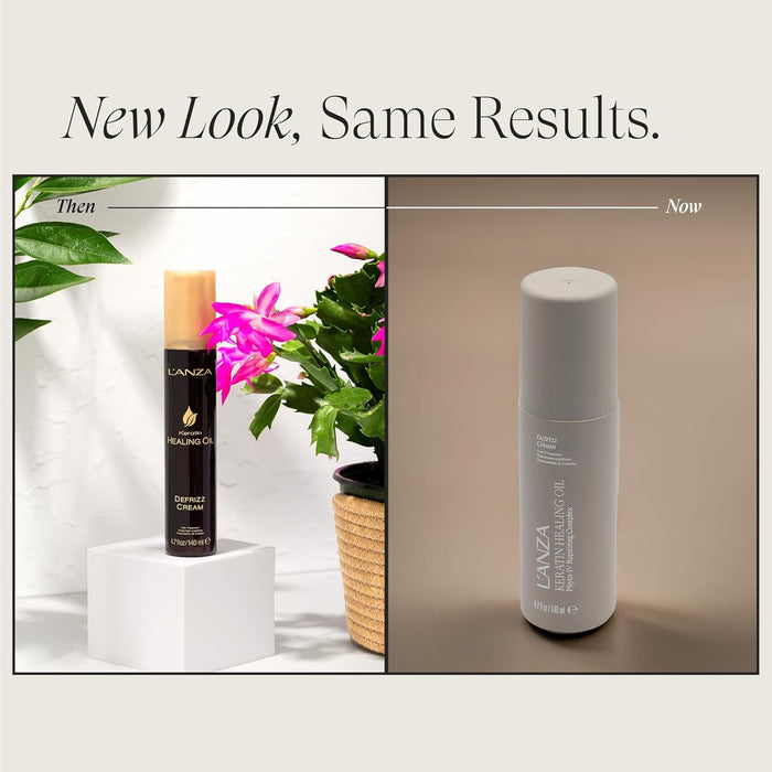 L'ANZA Keratin Healing Oil Defrizz Cream
