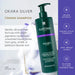 Rene Furterer Okara Silver Toning Shampoo is a gentle and silicone-free formula with violet pigments to neutralize unwanted brassy tones from grey, white, or platinum blonde hair