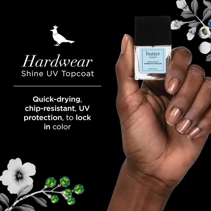 Butter LONDON Hardwear Shine UV Top Coat 0.4 fl oz