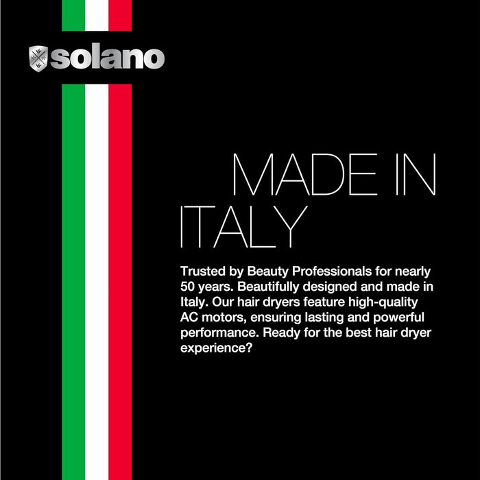 Solano Vero Rosso Hair Dryer