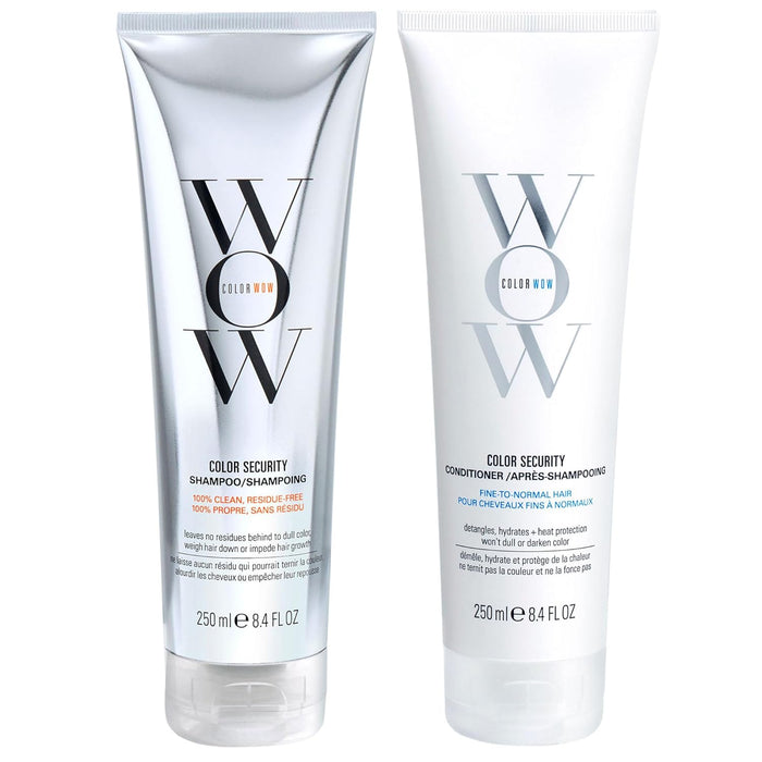 Color WOW Color Security Shampoo and Conditioner Duo for Fine-Normal Hair