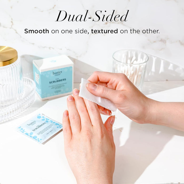 Butter LONDON Nail Scrubbers™ 2-in-1 Wipes