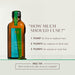 Moroccanoil bottle with usage instructions on a white background