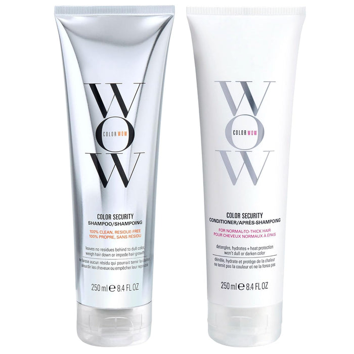 Color WOW Color Security Shampoo and Conditioner Duo for Normal-Thick Hair