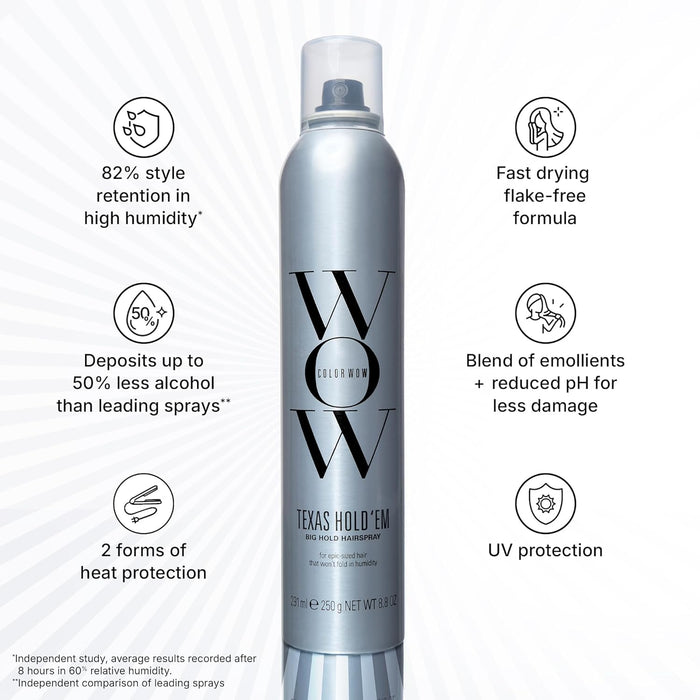 Color WOW Texas Hold 'Em Big Hold Hairspray