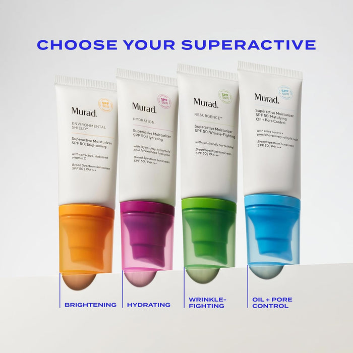 Superactive Moisturizer SPF 50: Mattifying Oil + Pore Control