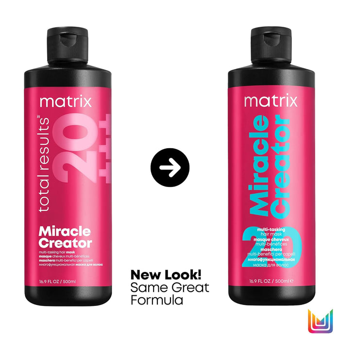 Matrix Total Results Miracle Creator Multi-Tasking Hair Mask has a new look but same great formula