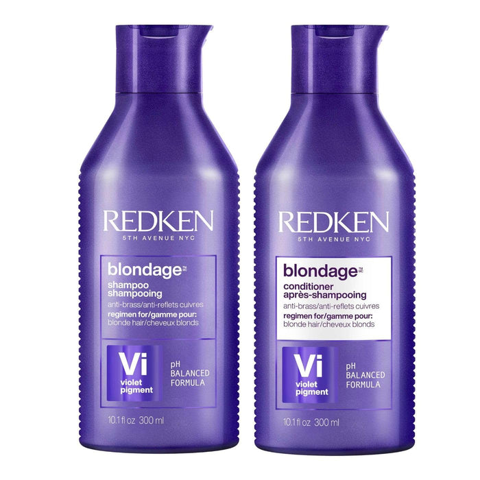 Redken Blondage Purple Shampoo and Conditioner Set For Blonde & Highlighted Hair