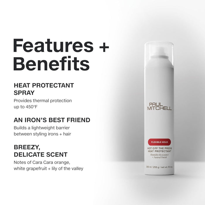 Paul Mitchell Hot Off The Press Thermal Protection Hairspray