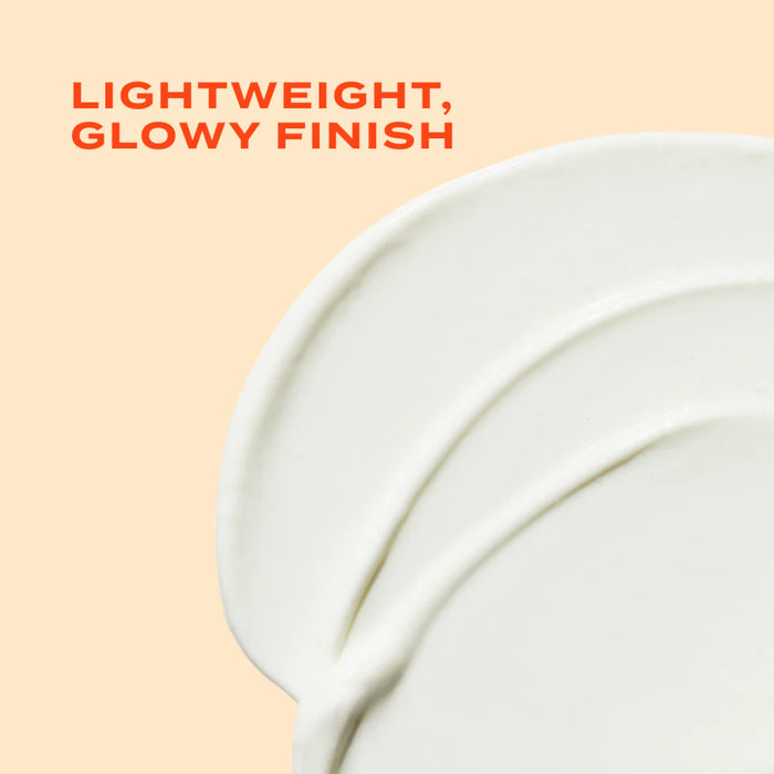 Murad Superactive Moisturizer SPF50: Brightening creamy, lightweight, glowy finish texture