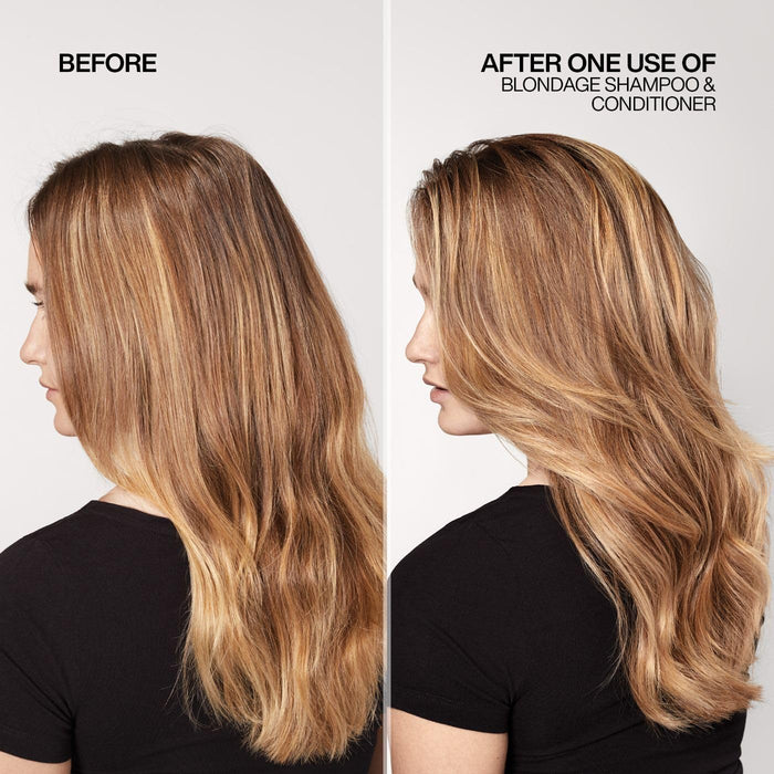 Redken Blondage Purple Shampoo and Conditioner Set For Blonde & Highlighted Hair