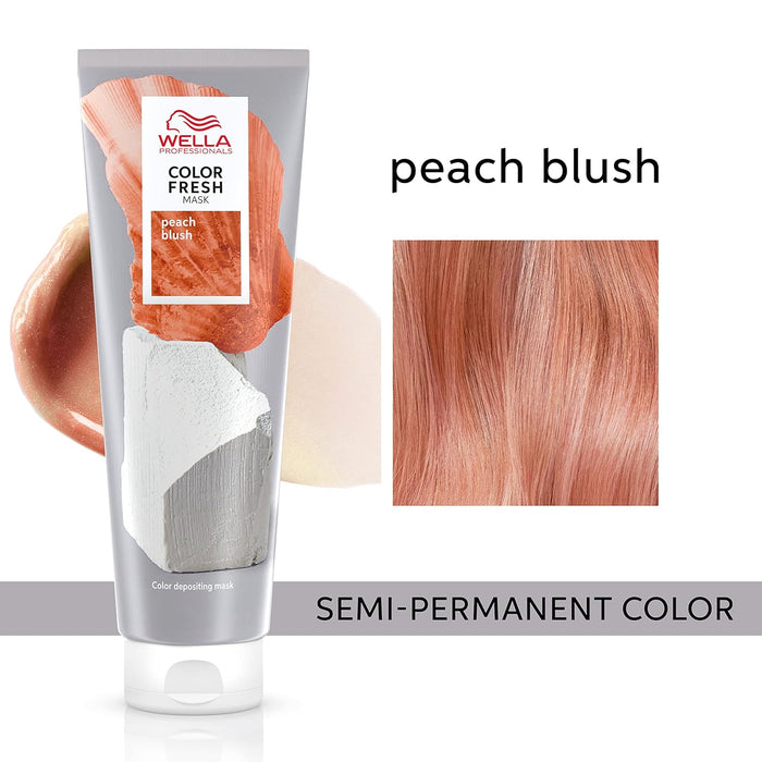 Wella Color Fresh Mask in color Peach Blush