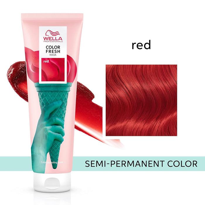 Wella Color Fresh Mask in color Red