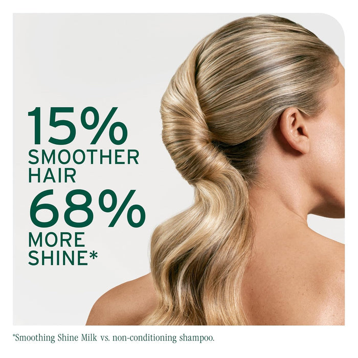 Biolage Styling Smoothing Shine Milk delivers 15% smoother hair and 68% more shine