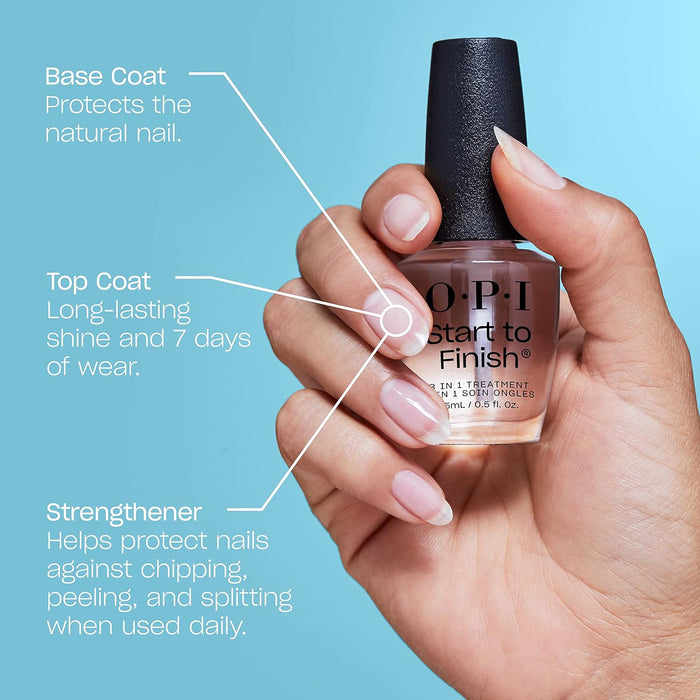 OPI Start To Finish - Original Formula (Base, Top, & Strengthener)