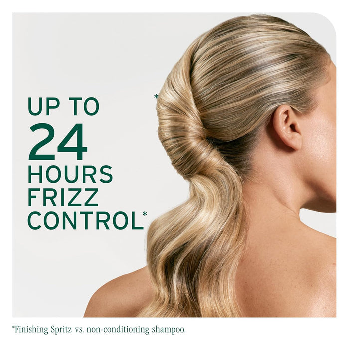 Biolage Styling Finishing Spritz Hairspray delivers up to 24 hours frizz control