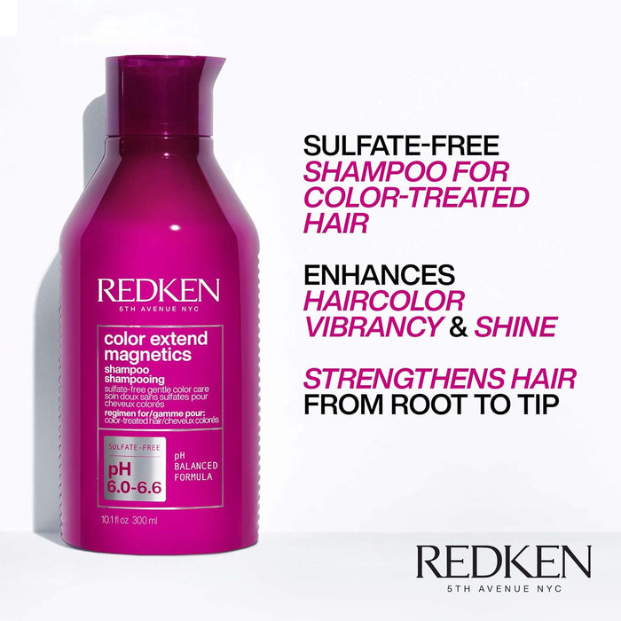 Redken Color Extend Magnetics Shampoo & Conditioner For Color-Treated Hair
