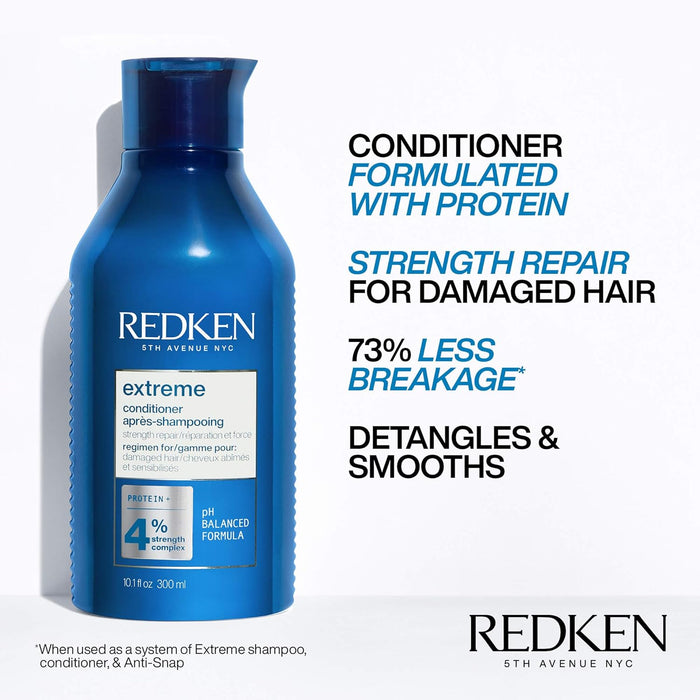 Redken Extreme Length Biotin Shampoo & Conditioner Set For Longer Hair