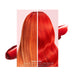 Wella Color Fresh Mask in color Red before and after