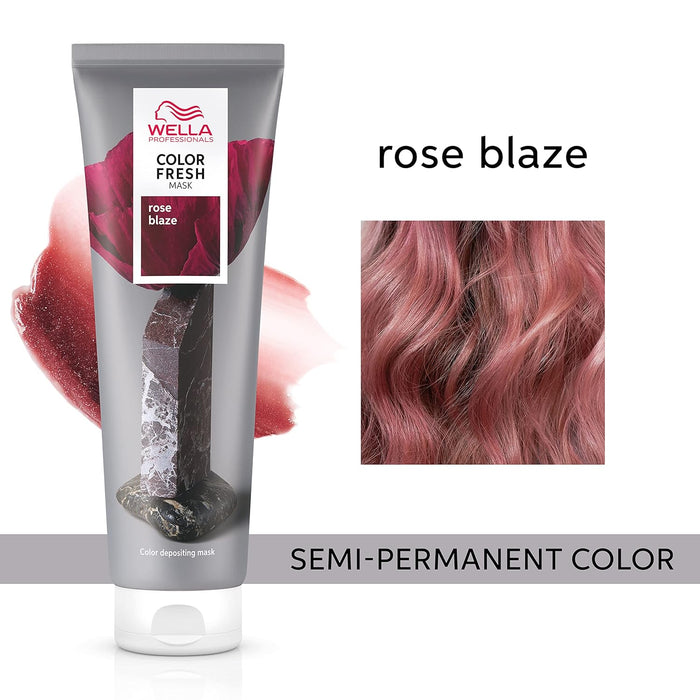Wella Color Fresh Mask in color Rose Blaze