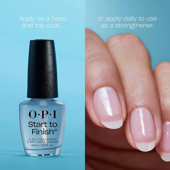 OPI Start To Finish - Original Formula (Base, Top, & Strengthener)