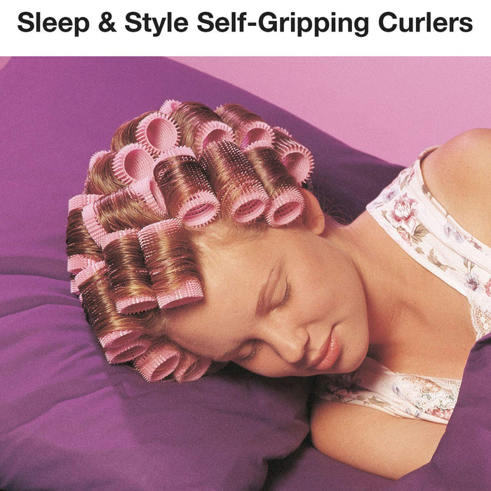 Sleep with curlers/rollers in hair for overnight magic