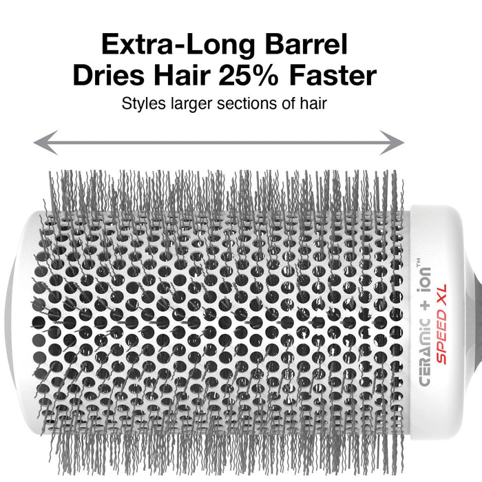 Olivia Garden Ceramic Ion Speed XL (Extra-Long Barrel) Round