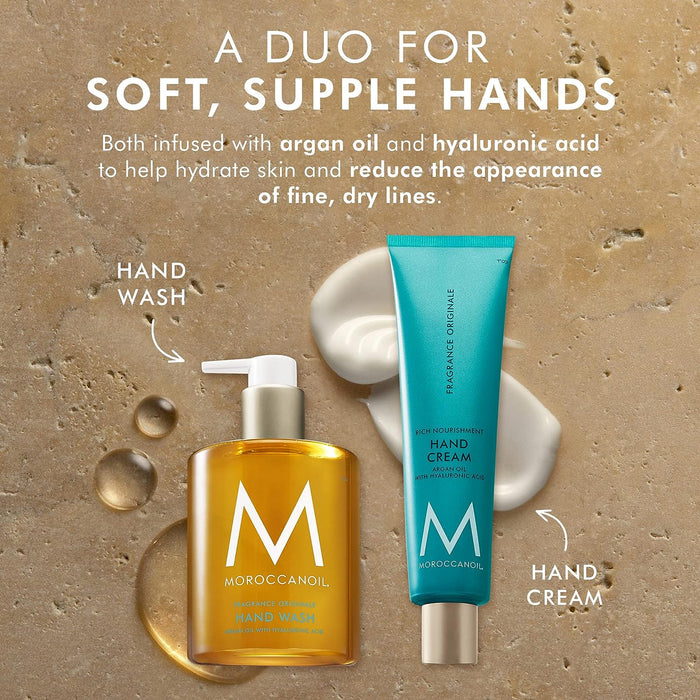 Hand wash and hand cream duo
