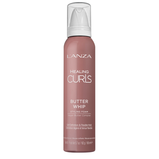 L'ANZA Healing Curls Butter Whip Styling Foam 5.7oz.