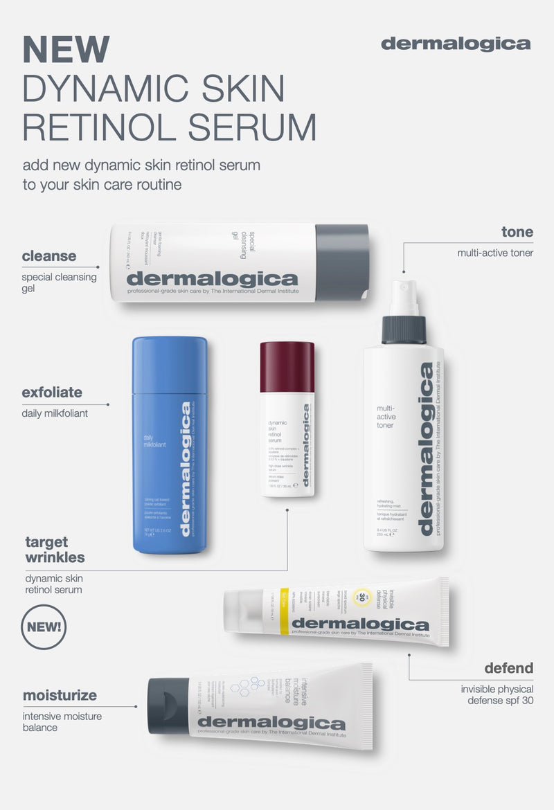 Dermalogica's new Dynamic Skin Retinol Serum and how it fits into your skincare routine