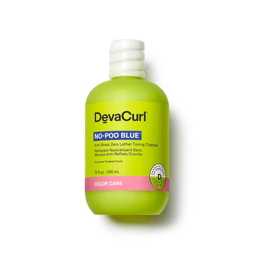 Deva Curl No-Poo Blue Anti-Brass Toning Cleanser 12oz.