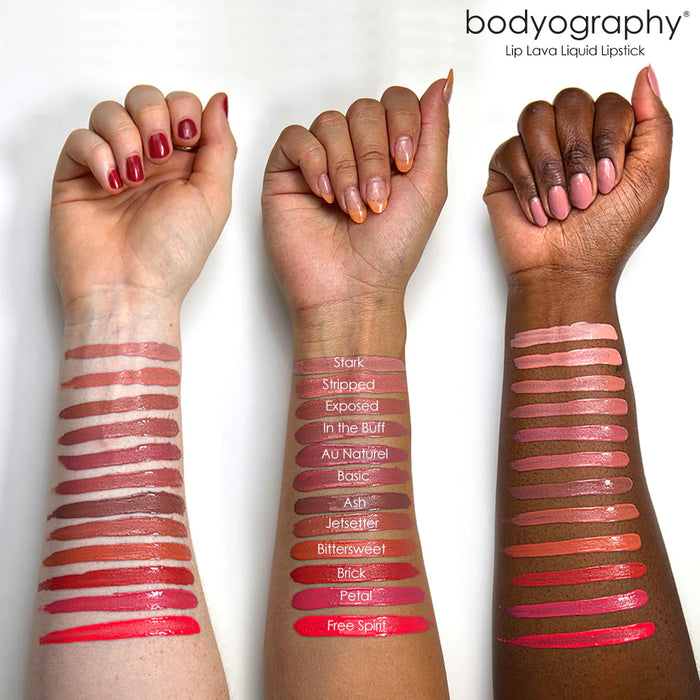 Bodyography Lip Lava Liquid Lipstick (9 Shades)