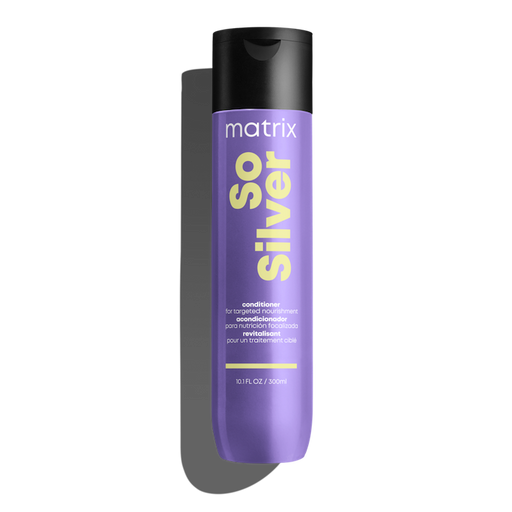 Matrix Total Results So Silver Conditioner for Blonde and Silver Hair 10oz.