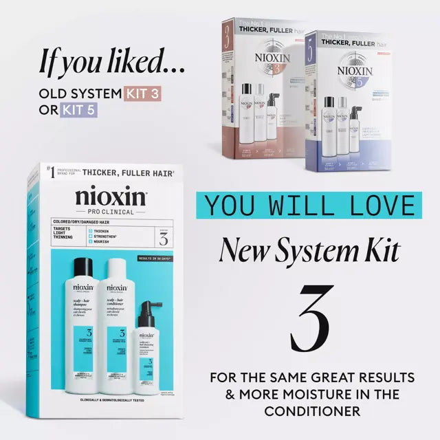 Nioxin System 3 (3 Part Kit)