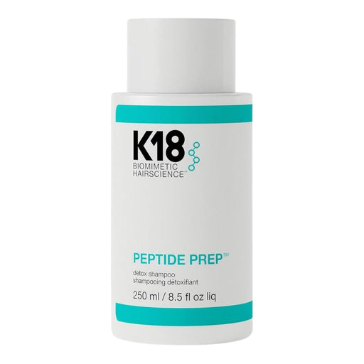 Peptide prep detox shampoo 8.5oz on a white background