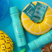 Malibu Swimmers Wellness series includes shampoo, conditioner, and treatment.