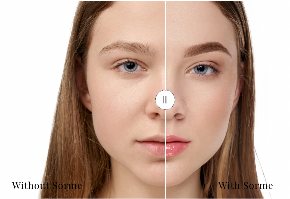 Sorme Believable Cover Concealer before and after use