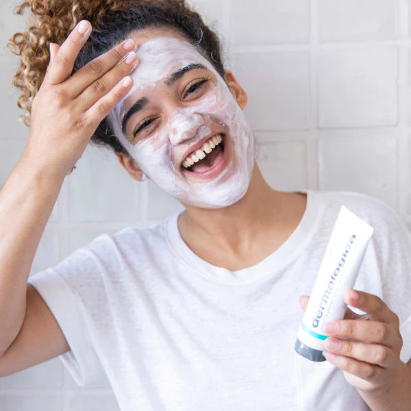 Dermalogica Active Clearing Sebum Clearing Masque application on skin