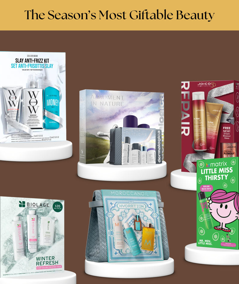 Holiday Sets available at Han's! Hair, Skin, and nail kits make the best gift for the season