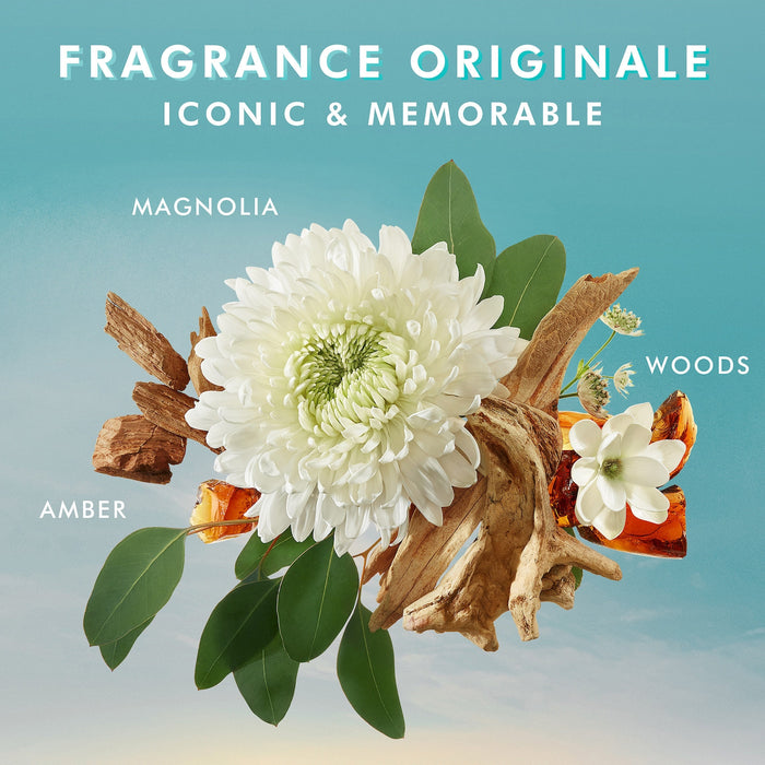 Fragrance: Amber, Magnolia, and Woods