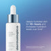 Dermalogica circular hydration serum bottle with text on a gradient blue background