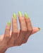 OPI Nail Lacquer "Summer Monday-Fridays" on hands
