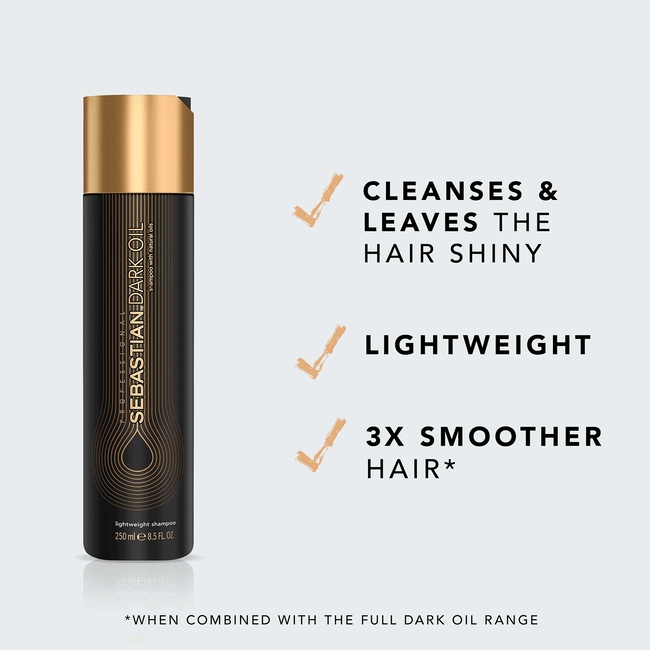 Sebastian Dark Oil Lightweight Shampoo — Han's Beauty Stor